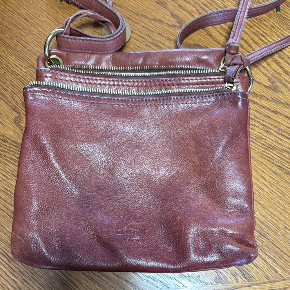 Margot Leather Crossbody Bag